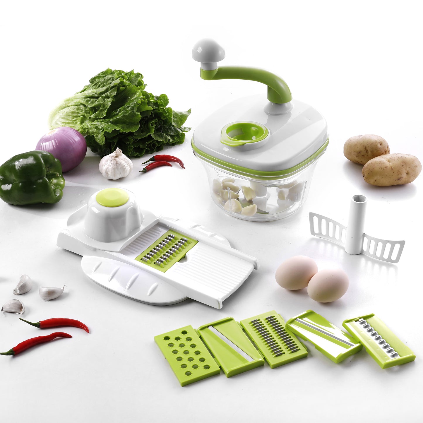 Herzberg Cooking Herzberg Hg-8031: 10-In-1 Hak- En Snijset
