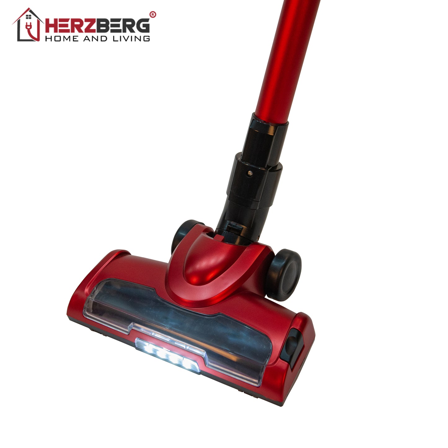 Herzberg Home & Living Herzberg Hg-8074Rd: Oplaadbare Stofzuiger
