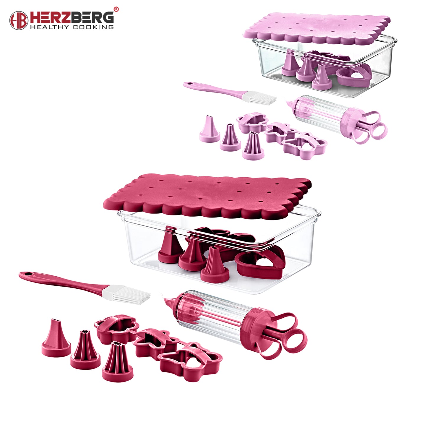 Herzberg Cooking Herzberg Koekjesset Purper