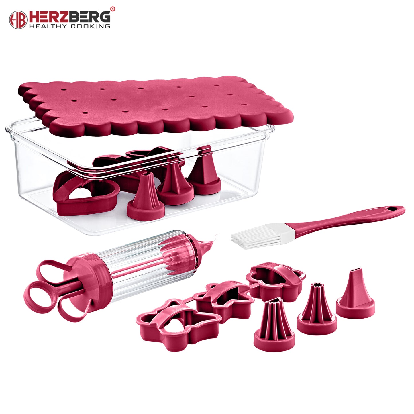 Herzberg Cooking Herzberg Koekjesset Purper