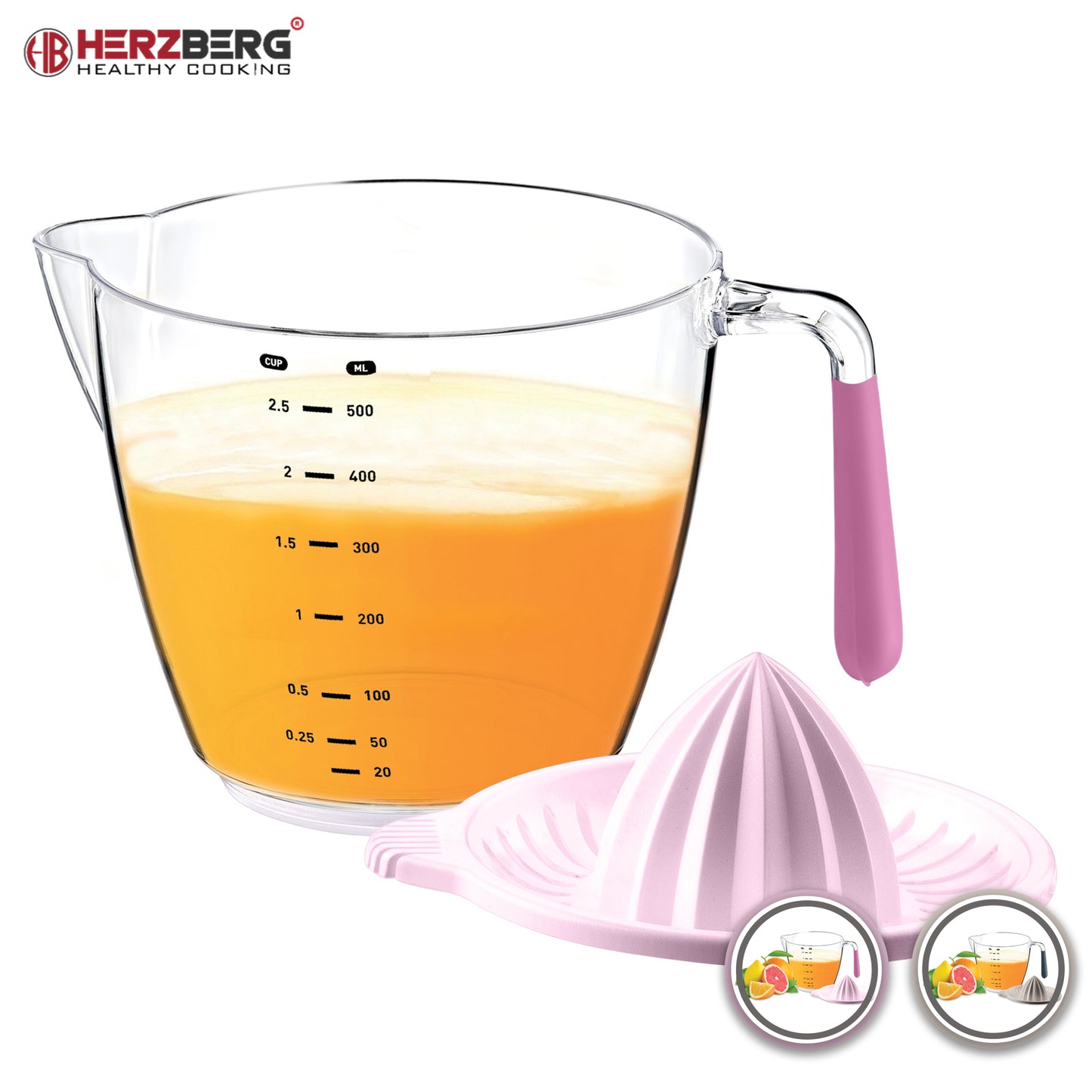 Herzberg Cooking Herzberg Citruspers & Maatkom Purper