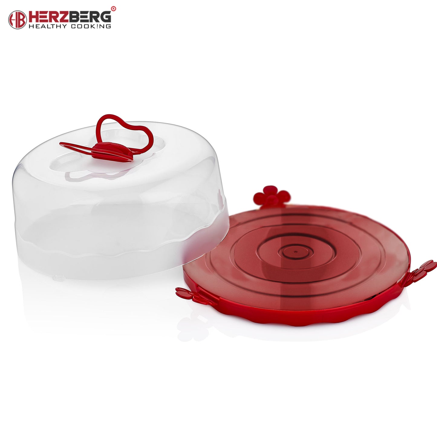 Herzberg Cooking Herzberg Caramel Cake Dome Zwart / Grijs