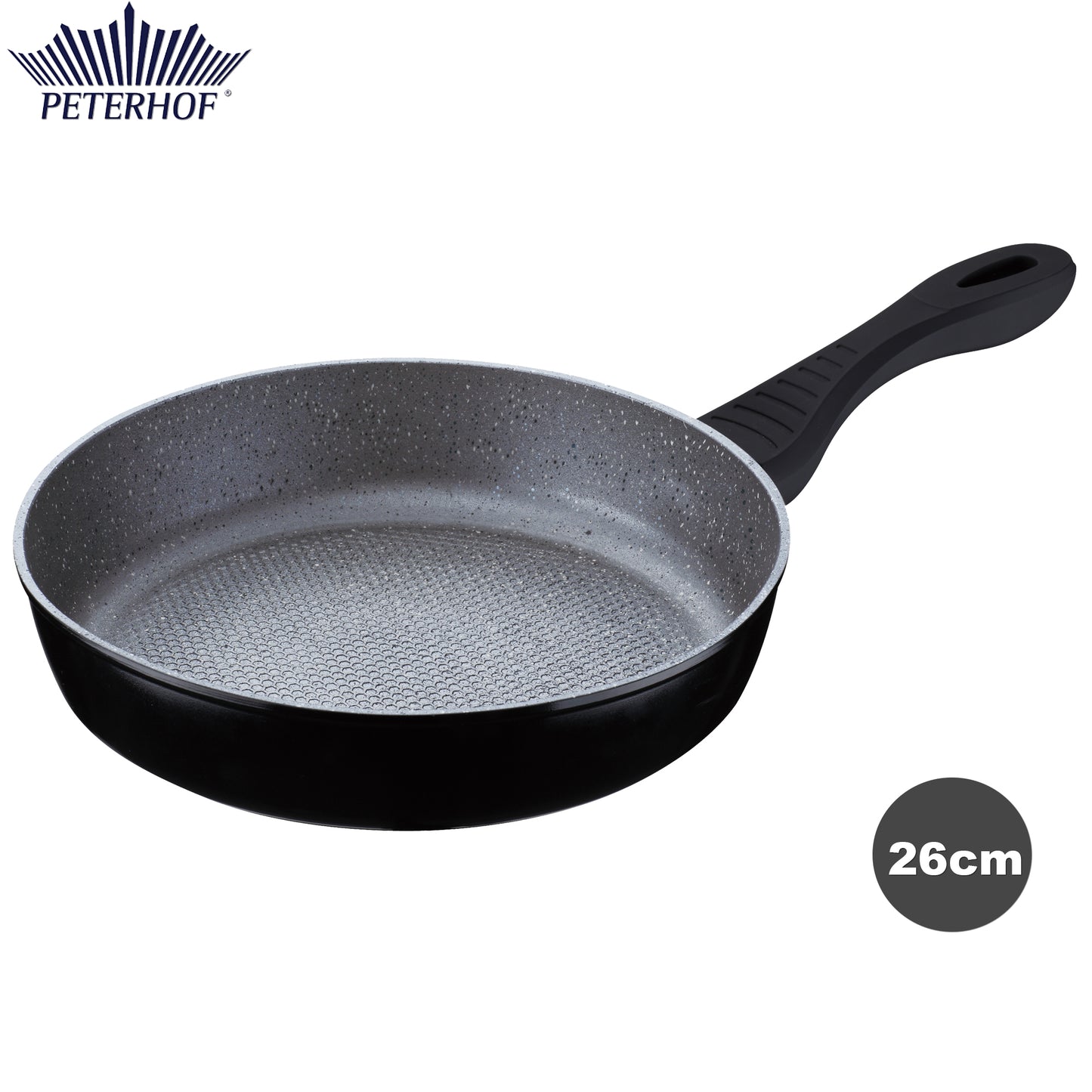 Peterhof Ph-25303: Graniet Gecoate Pan - 26 Cm