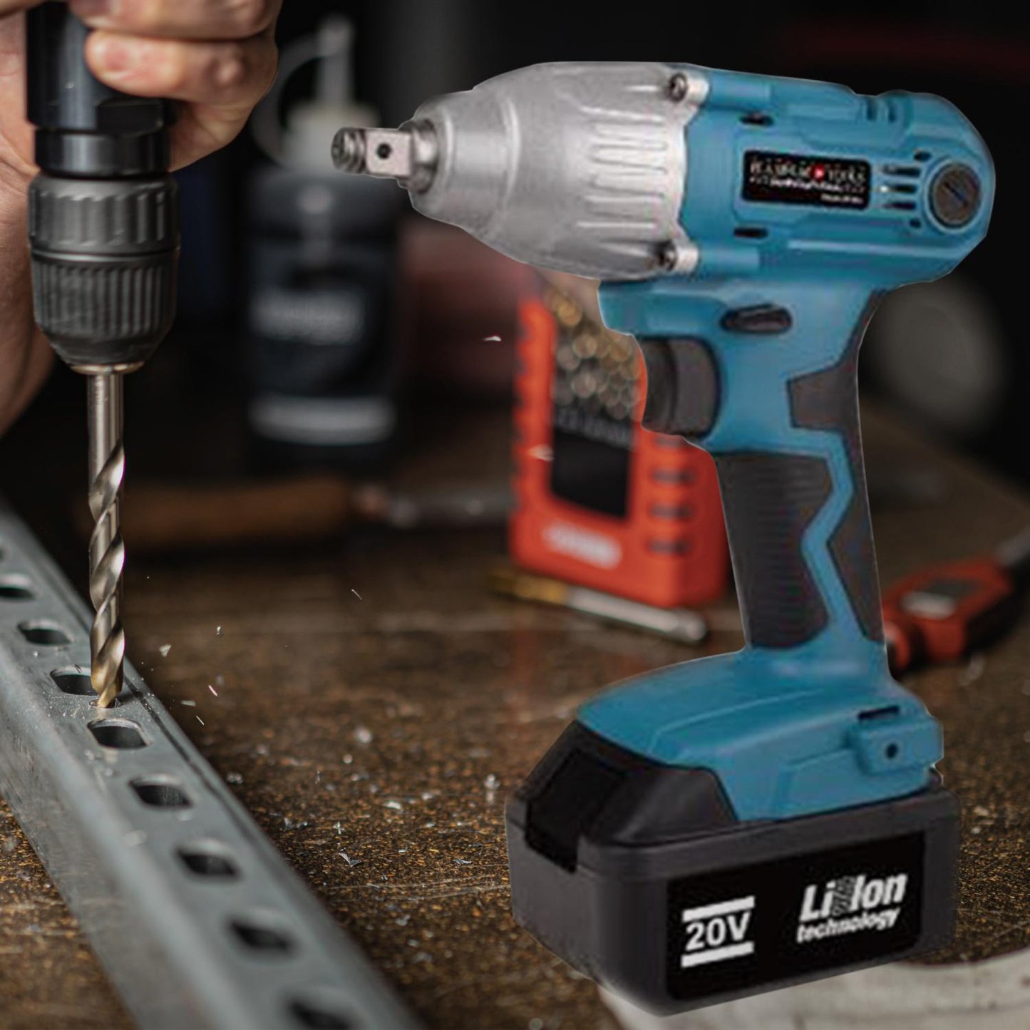Royalty Line Platinum Tools Draadloze Slagmoersleutel 20V