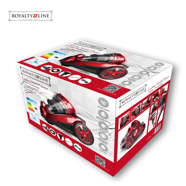 Royalty Line Bscm-1400.60; Cyclonische Stofzuiger 1400W