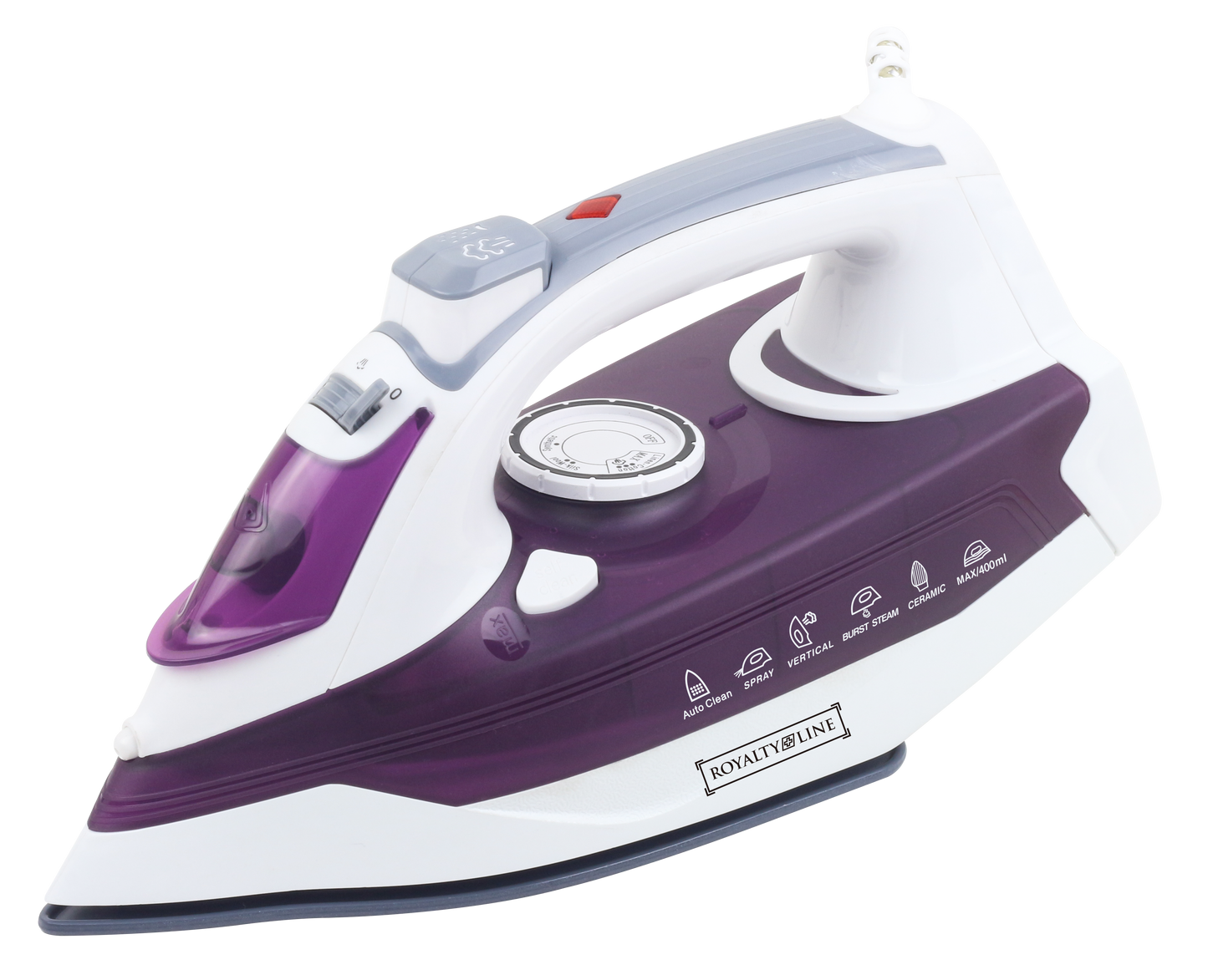 Royalty Line Stoomstrijkijzer -2000W Blauw