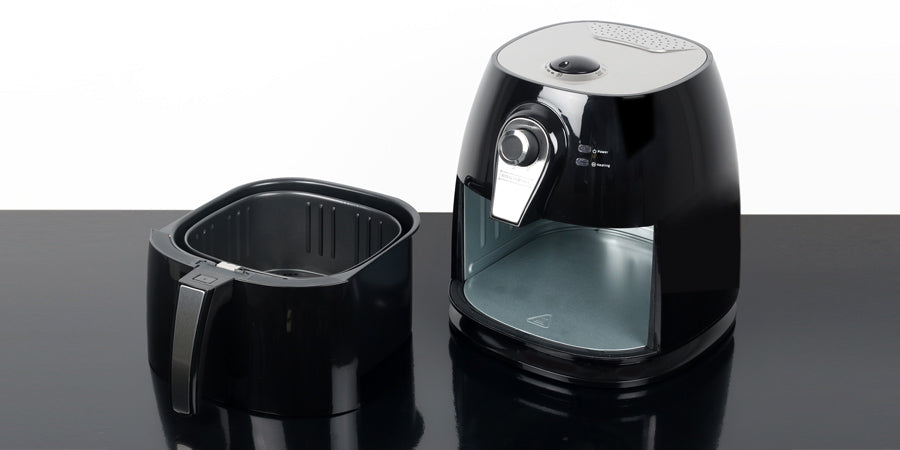 Royalty Line Rl-Af3.1; Hete Lucht Friteuse Zwart