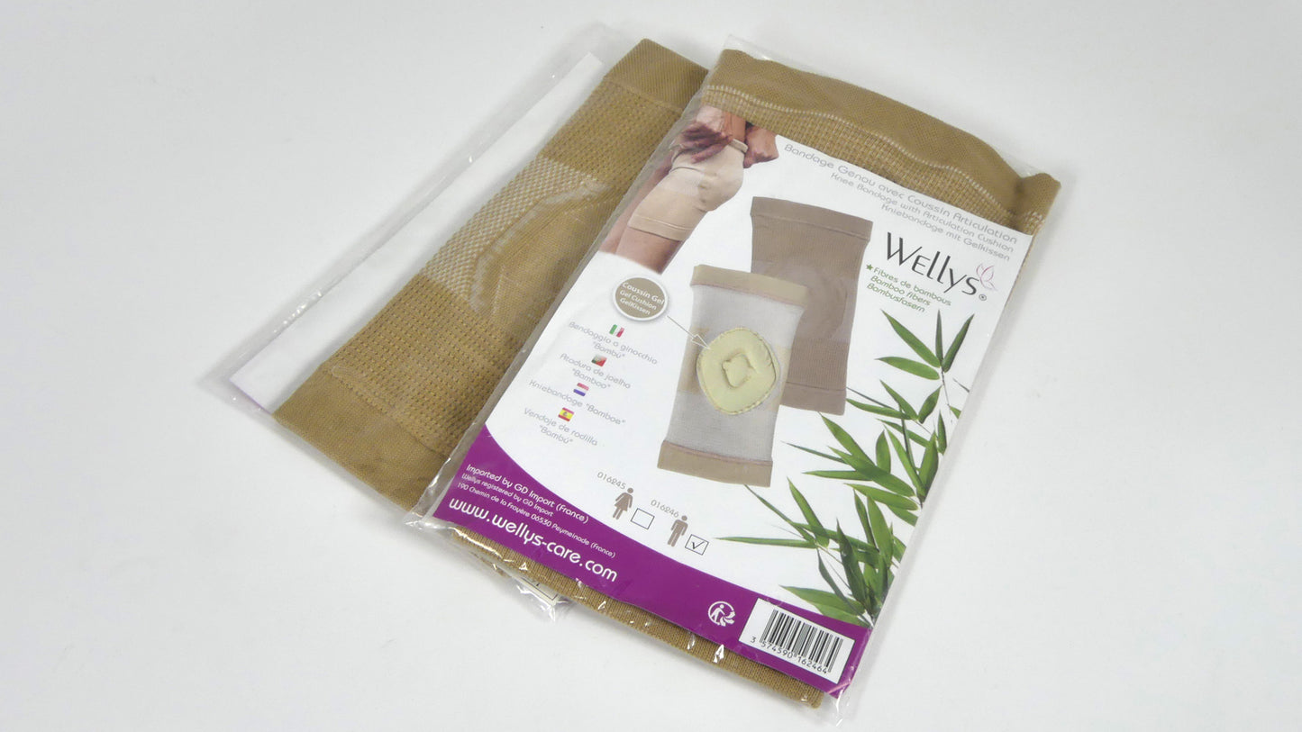 Wellys Bamboe Kniebandage Met Articulatiekussen - Dames
