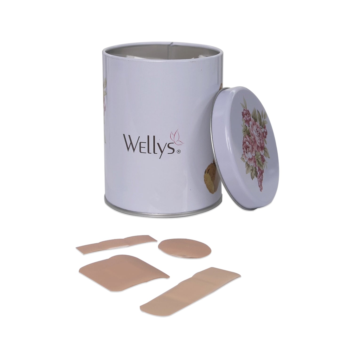 Wellys 100 Stuks Wondpleister In Metalen Doos