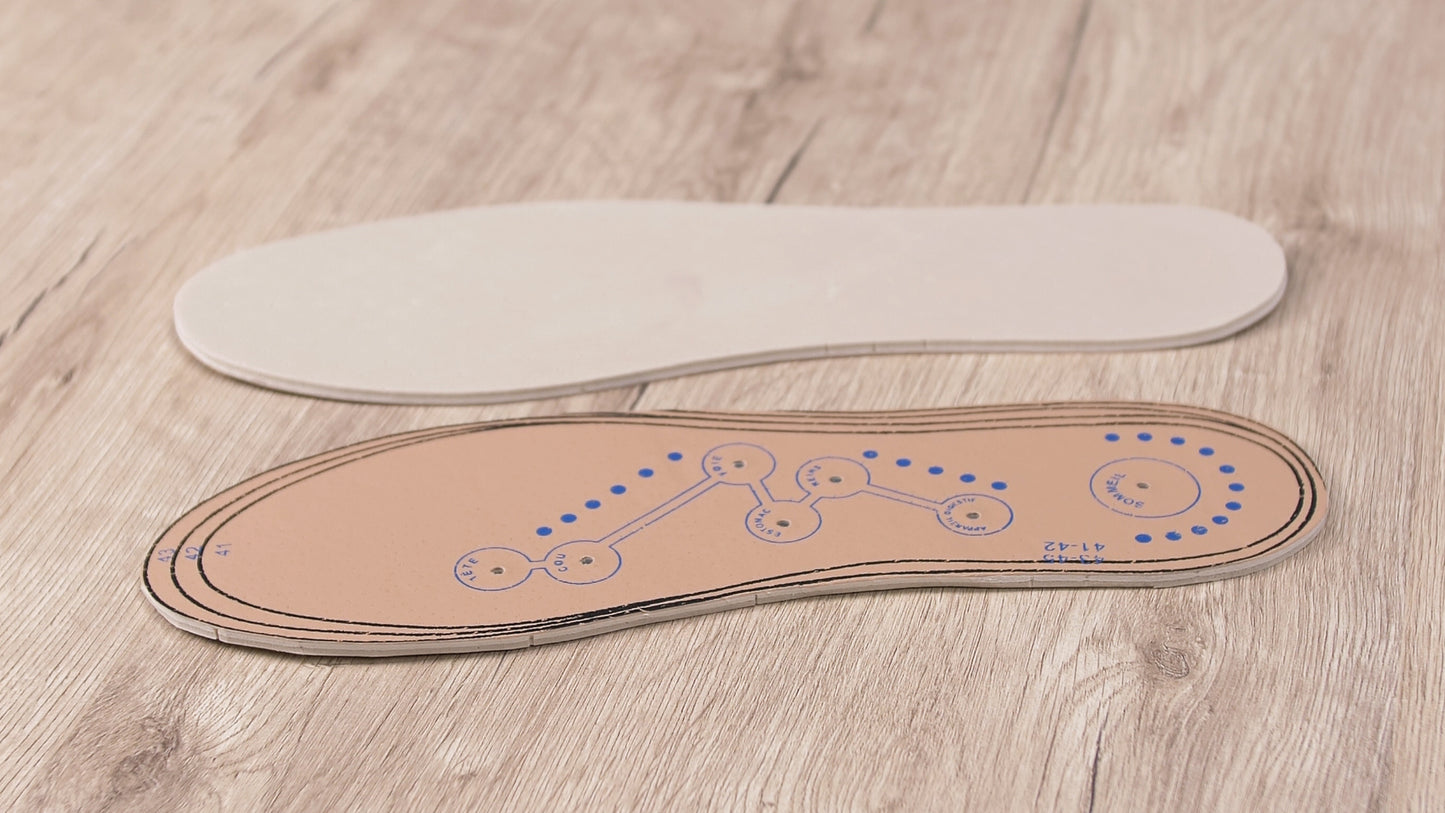 Wellys Inlegzolen Voor Magnetische Reflexologie (Heren)