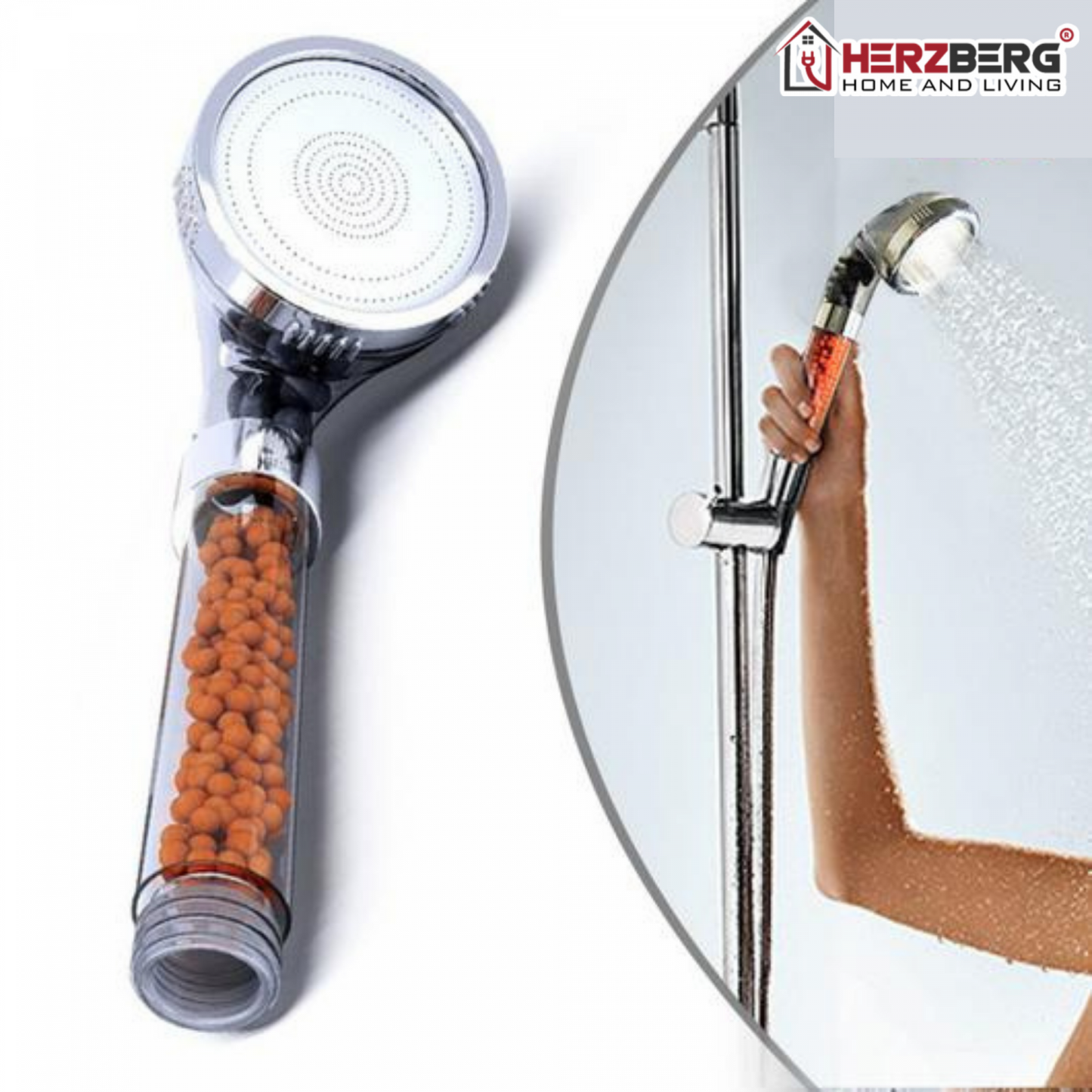 Herzberg Hg-5012: Gemineraliseerde Douchekop