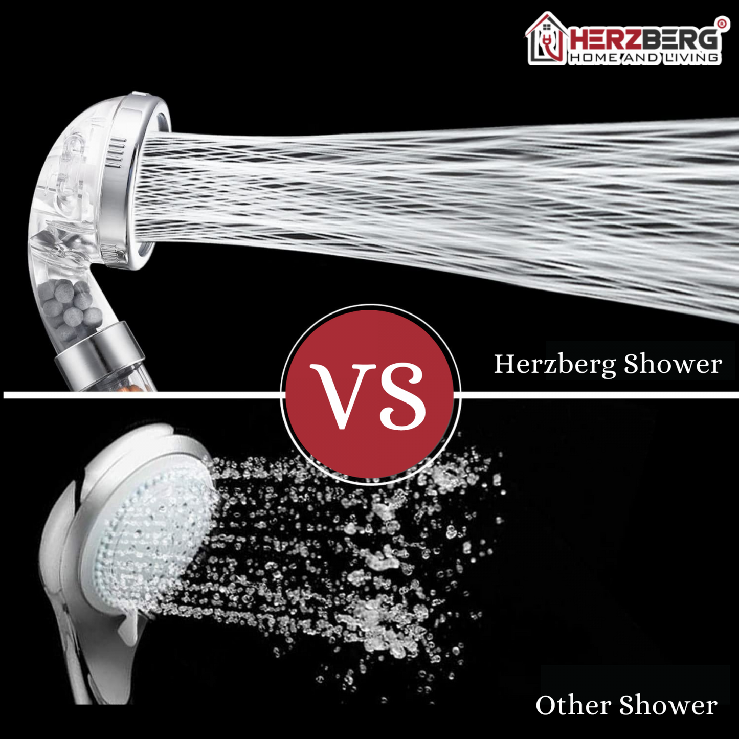 Herzberg Hg-5012: Gemineraliseerde Douchekop