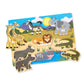 Basic Houten Puzzel Wilde Dieren