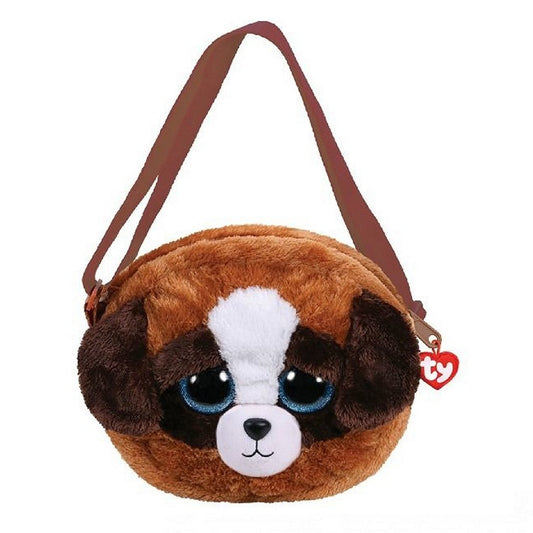 Ty Gear Pluche Schoudertas Duke Met Verstelbare Band 18X19X8 Cm
