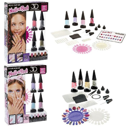 Mga Nail-A-Peel Theme Kit Assorti