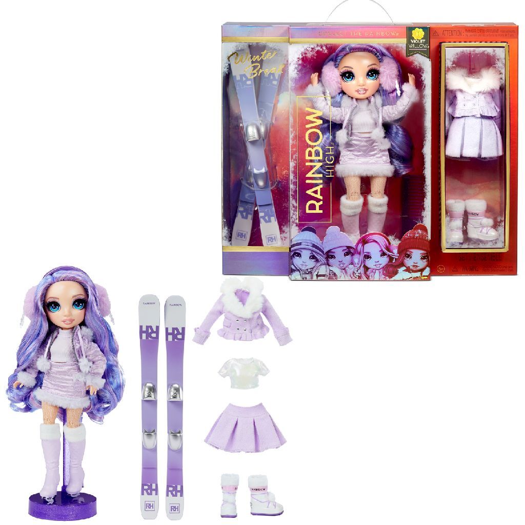 Mga Rainbow High Fashion Winter Modepop Violet Willow