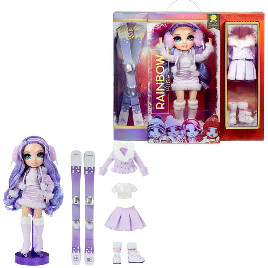 Mga Rainbow High Fashion Winter Modepop Violet Willow
