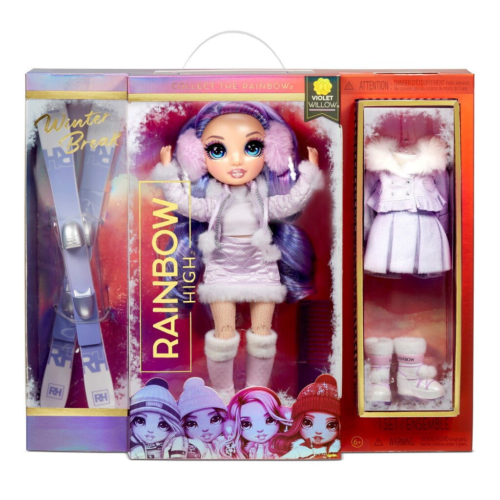 Mga Rainbow High Fashion Winter Modepop Violet Willow