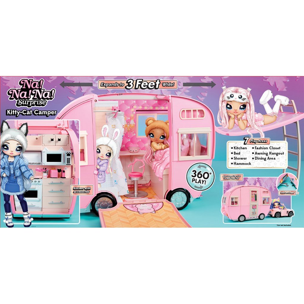 Na!Na!Na! Surprise Na! Na! Na! Surprise Kitty-Cat Camper