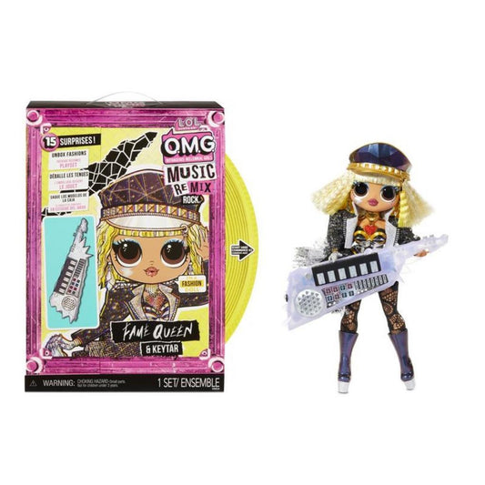 L.o.l. Surprise Lol Surprise! Omg Remix Rock Fame Queen Met Gitaar