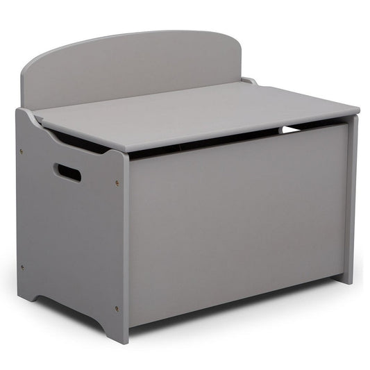 Delta Children Tb83460Gn-026 Houten Opbergkist Met Rugleuning Grijs