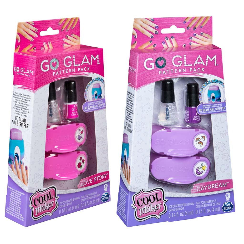Spin Master Cool Maker Go Glam Nagellak Patronen Set 4-Delig Assorti