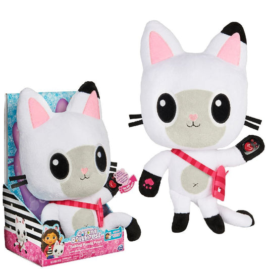 Spin Master Gabbys Dollhouse Knuffel Pandy Poek Met Geluid 33 Cm