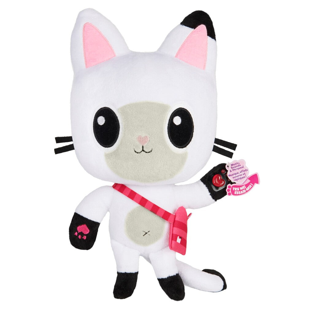 Spin Master Gabbys Dollhouse Knuffel Pandy Poek Met Geluid 33 Cm