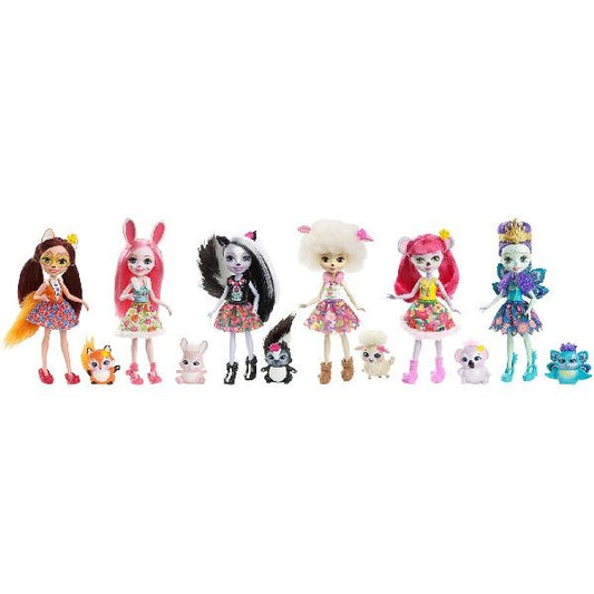Mattel Enchantimals Pop &amp; Dierenvriendje 15Cm Assorti