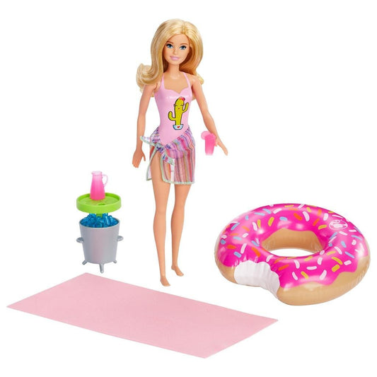 Barbie Zwem-Party Pop + Accessoires