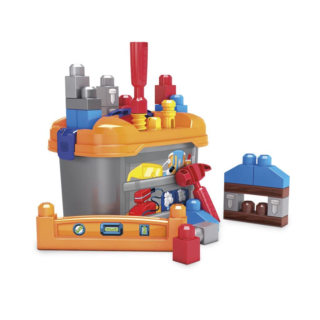 Mega Bloks Werkbank In Opbergdoos