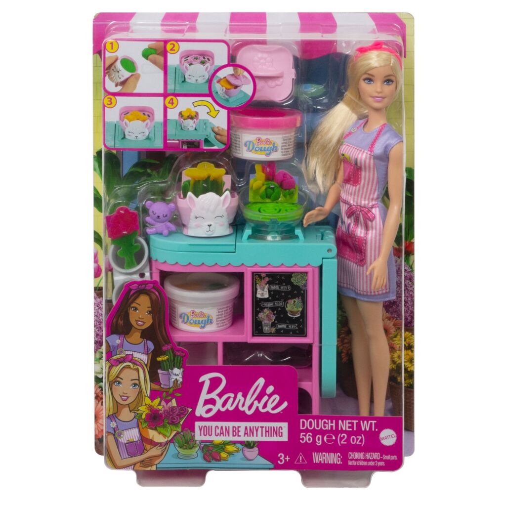 Barbie Bloemist Speelset