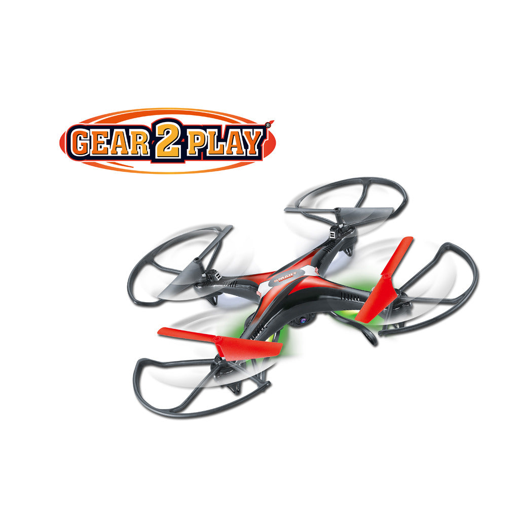 Silverlit Airraiders Rc Wifi Smart Drone + Hd Camera