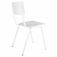 Eetkamerstoel Houten Design Wit School