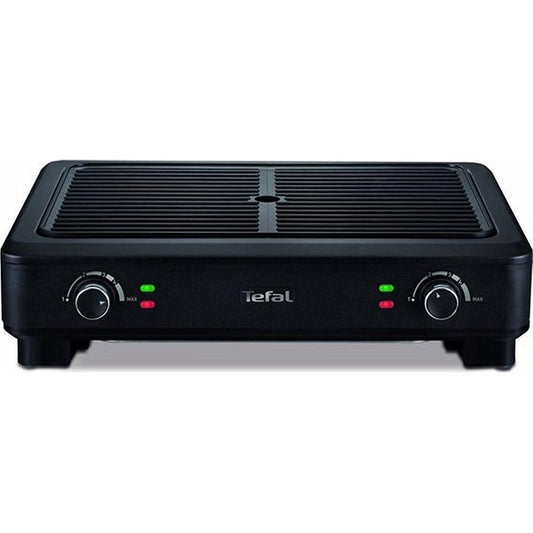 Tefal Tg9008 Smoke Less Grill Zwart