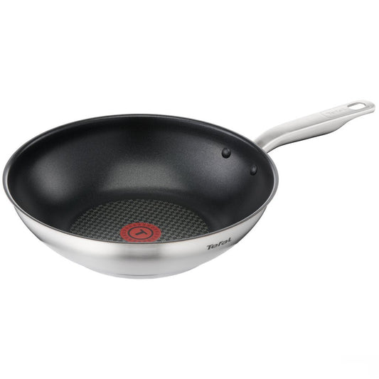 Tefal Kookgerei Tefal Virtuoso Wokpan 28 Cm Rvs