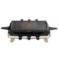 Tefal Re610D 3In1 8-Persoons Raclette Zwart/Rvs/Hout