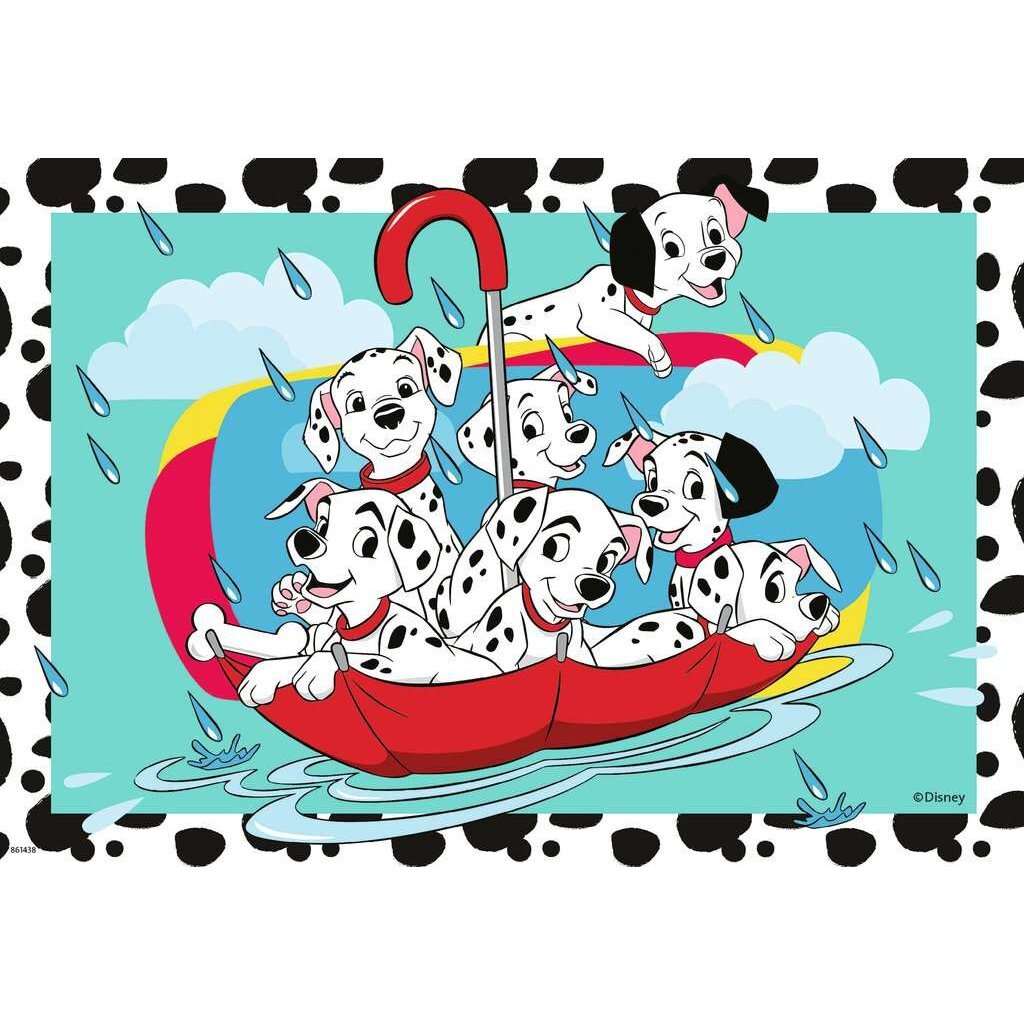 Ravensburger Puzzel Disney Schattige Puppies 2X24 Stukjes