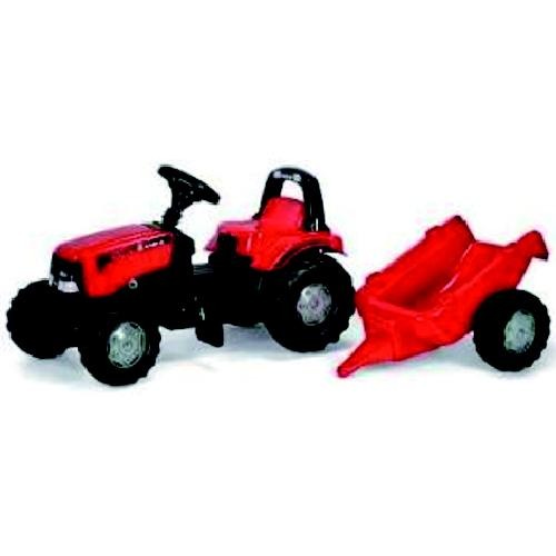 Rolly Toys 012411 Rollykid Case Cvx1170 Tractor Met Aanhanger
