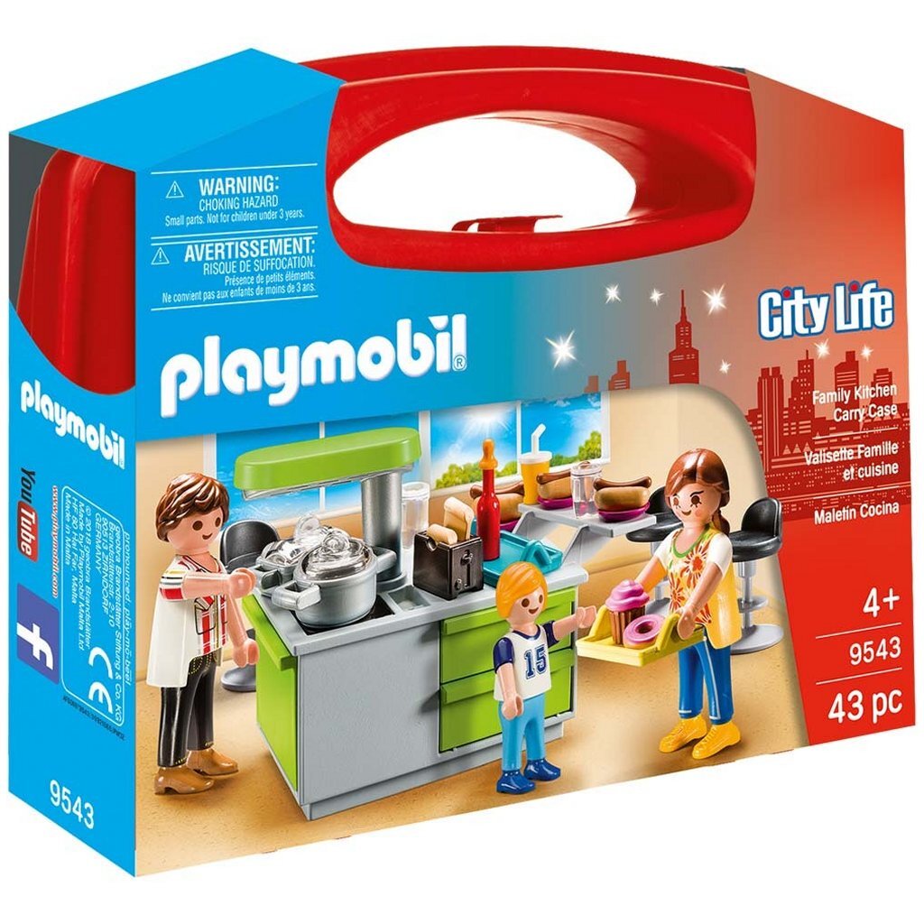 Playmobil 9543 City Life Keuken Meeneemkoffer