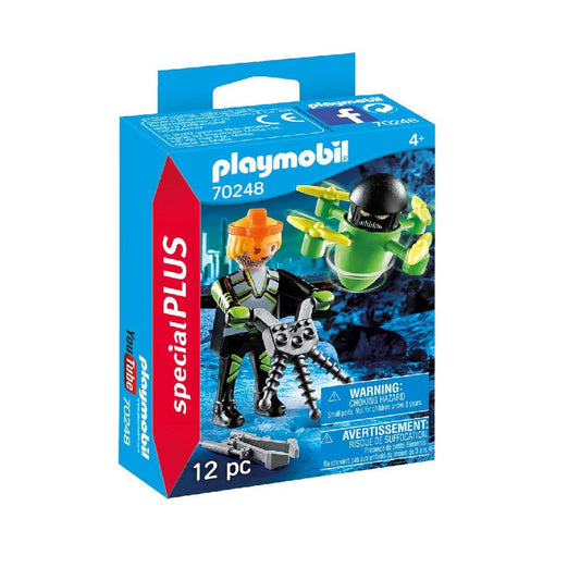 Playmobil 70248 Special Plus Agent Met Drone