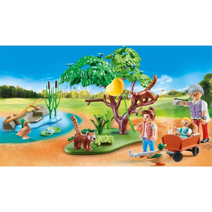 Playmobil 70344 Family Fun Buitenverblijf Rode Panda&#039;S