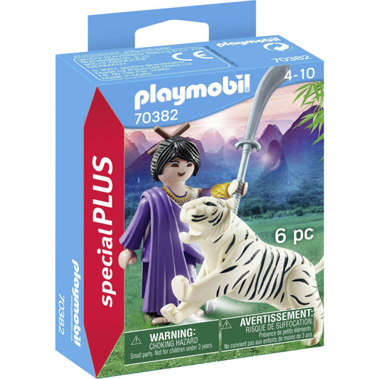 Playmobil 70382 Special Plus Aziatische Vechter Met Tijger