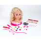 Basic Kapkop Met Make-Up En Haar-Accessoires 33 Cm