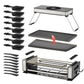 Unold 48785 Raclette Met Afzuigkap Rvs/Zwart
