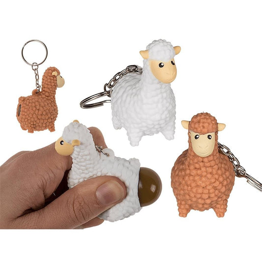 Basic Squeeze Lama Sleutelhanger Assorti