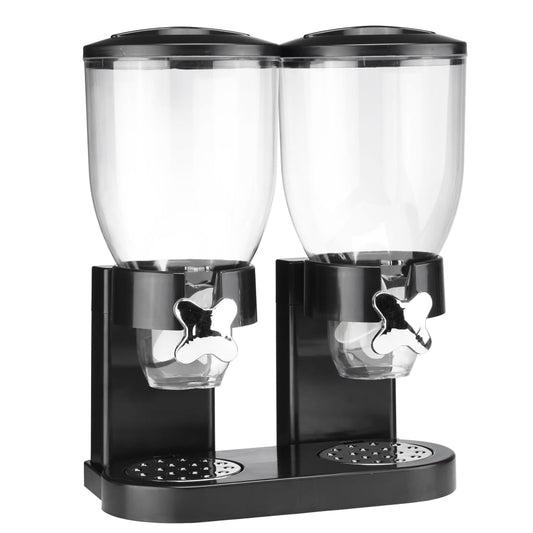Hi Ontbijtgranen Dispenser 2 X 3,5 L Zwart