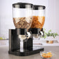 Hi Ontbijtgranen Dispenser 2 X 3,5 L Zwart