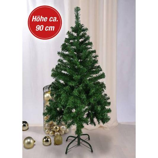 Hi Kerstboom Met Metalen Standaard 90 Cm Groen