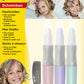 Eberhard Faber Ef-579202 Haarkrijt 3 Stuks Roze, Paars, Turquoise